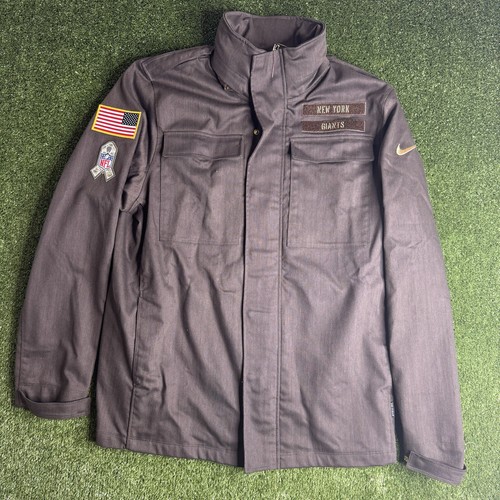 Nike NFL New York Giants Salute To Service Uomo M Giacca Marrone AT7715-237 - Foto 1 di 8