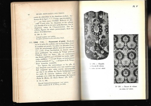 Catalogue The Museum History Of Fabric H D'Hennezel Lyon 1929 Ref E6H - Picture 10 of 12