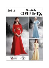 SIMPLICITY 9812 MISSES' MEDIEVAL COSTUMES Sewing Pattern Sizes 6-14 & 16-24 EASY