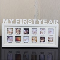 Baby Newborn My First Year Photos Pictures Frame Growth Record Keepsake Kit Gift Baby Newborn My First Year Photos Pictures Frame Growth Record Keepsake Kit Gift