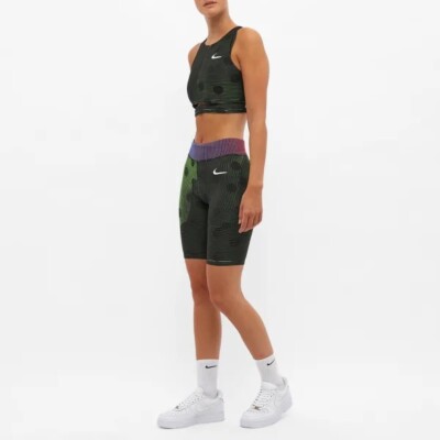 Nike x NikeLab Off White Sports Vest Top Tights Shorts Set