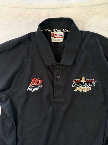 Chase Authentics Mens Medium Polo Shirt Greg Biffle Ameriquest Racing #16 NASCAR - Picture 2 of 12