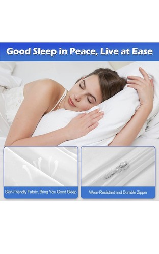 Waterproof Mattress Protector, Deep Pocket King Size 76" x 80" W/ 2 Pillow Case - Picture 5 of 7