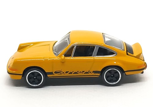 Majorette Porsche 911 Carrera RS 2.7 Yellow 1:56 (3") no Package - Picture 4 of 6