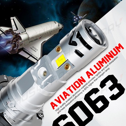 Kit de luces blancas 6000K faros LED H11B para Kia Sedona 2008-2014 haz bajo - Imagen 8 de 12