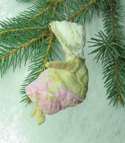 Ancien Ornement de Noël en coton Vintage Sapin Xmas Nouvel An 🎄#510242 - Picture 4 of 10