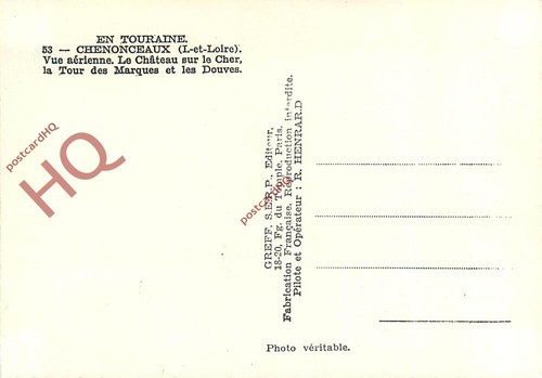 Picture Postcard__Chenonceaux, Chateau - Afbeelding 2 van 2