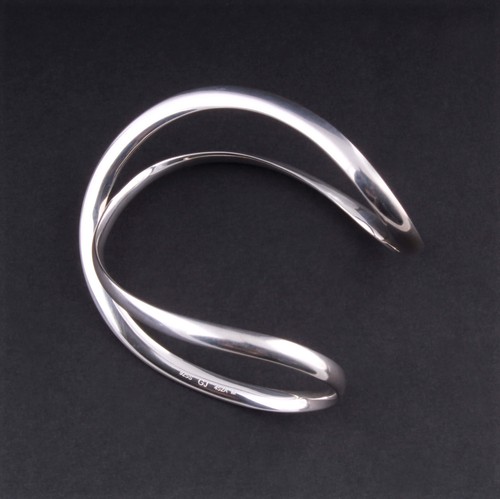 Brazalete Georg Jensen Sterling # 452A. Infinity. Regitze Overgaard. Mediano. ¡NUEVO! - Imagen 2 de 6