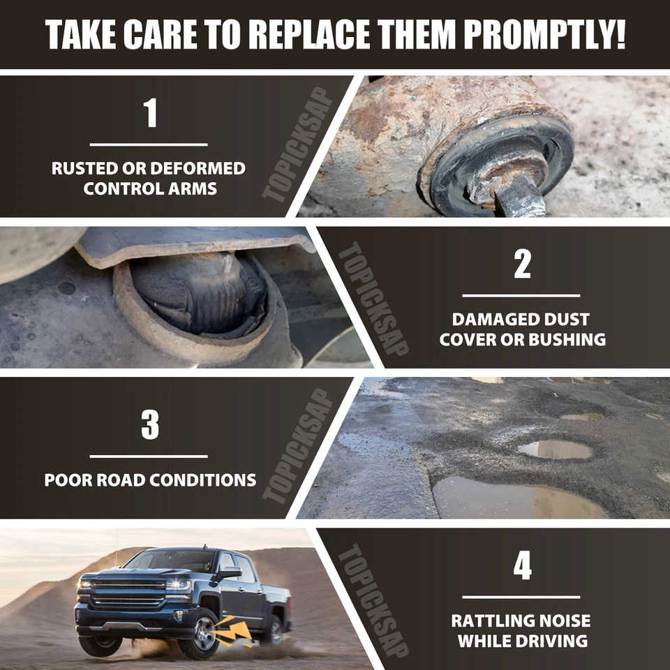 Kit de 4 piezas brazo de control inferior delantero con rótula para Nissan Micra Versa Note 1,6 L Foto 3 de 4