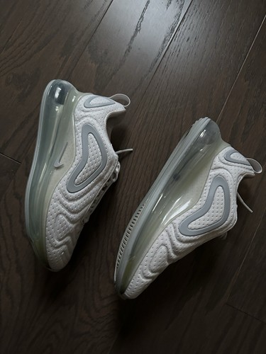 Nike Air Max 720 Sneakers Women’s 6.5 GUC White Grey - Picture 4 of 8