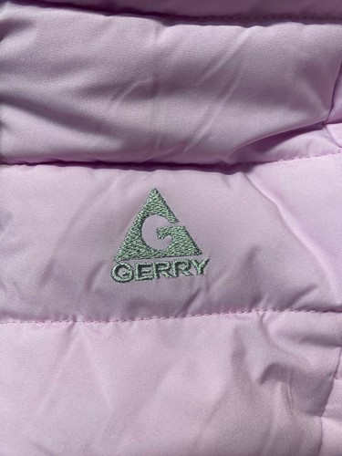 Gerry Girl's Polyfill Bubble Hooded Jersey Lined Winter Jacket 6 Pink Lotus - Picture 8 of 14