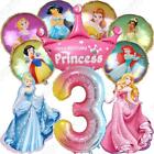 9Pcs Princess Theme Balloon For 3 Years Old Girl Birthday Party Decoration Favor