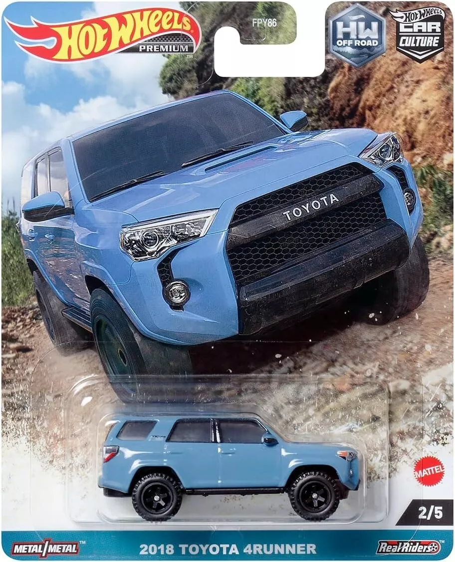 Hot Wheels Car Culture HW OFF ROAD 2018 TOYOTA 4RUNNER 2023 PSL