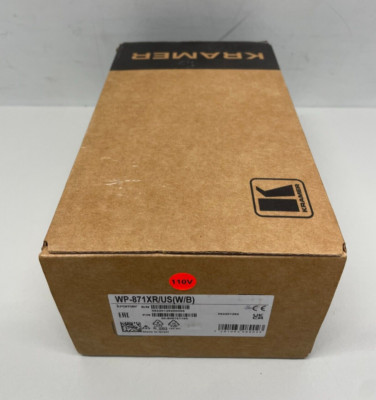 Kramer WP-871XR/US(W/B) 4K HDR HDMI Wall Plate PoC