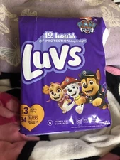 Luvs Diapers Size 3, 34 Count - Free Shipping 