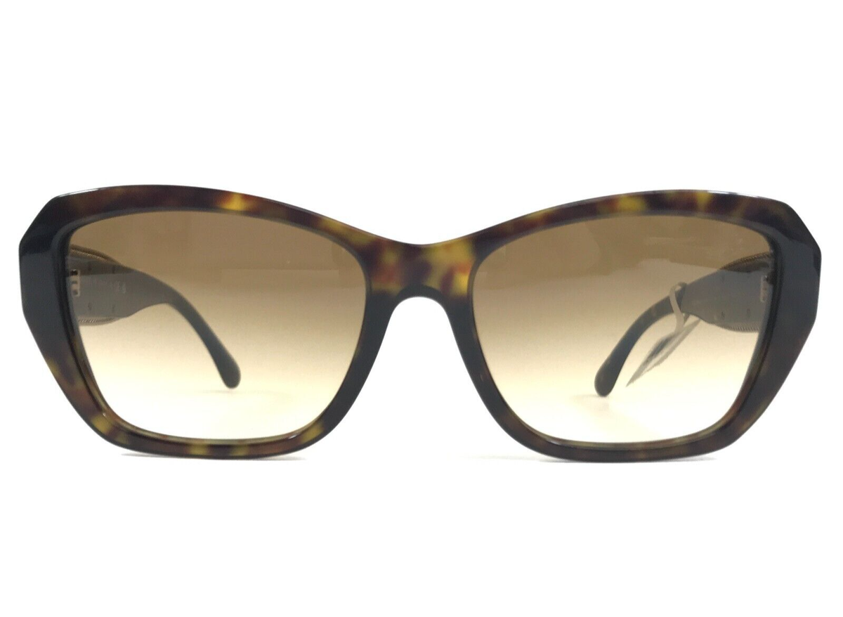CHANEL サングラス 55016 ブラウンレンズ Chanel Sunglasses 5516-A c.714/51 Tortoise Gold Asian Fit Frames w