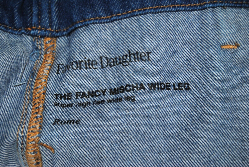 NWOT Favorite Daughter The Mischa Wide Leg Rome Jeans Women's Size 28 $278 - Picture 14 of 20