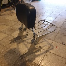 Original Harley Touring Sissy Bar With Rack Mint
