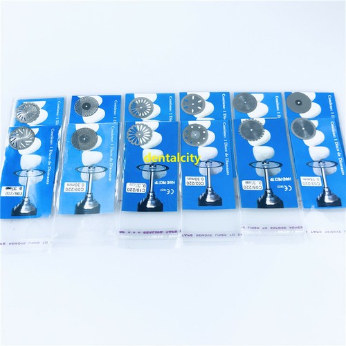 Dental Lab Diamond Disc Dental Cutting Plaster Disc Wheel jewelry buffing 10pcs - Picture 8 of 9
