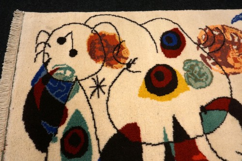 Orient Teppich Milas 139 x 109 cm Melas Modern Joan Miró Design Handgeknüpft Rug - Bild 14 von 19