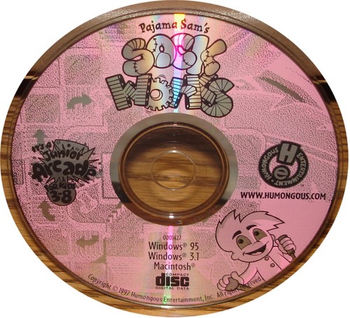 PIJAMA SAM - PIJAMA SAM'S SOCK WORKS - 1997 - CD-ROM - WINDOWS / MAC