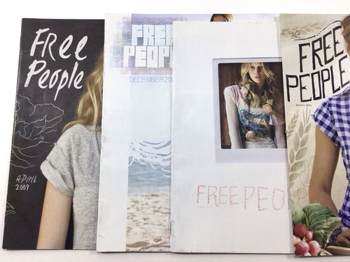 FREE PEOPLE 15 Boho Clothing Fashion Catalogs Junk Book Journals Catalog Lot - Picture 8 of 16