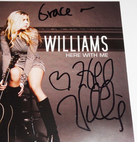 Hank Williams Jr.'s Daughter Holly Williams "Here With Me" Autographed CD © 2009 - Picture 3 of 14
