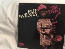 = FLIP WILSON THE DEVIL MADE ME BUY THIS DRESS 12'' VINYL LP RECORD ALBUM