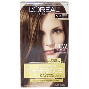 1 Application Hair Color 5cb Medium Chestnut Brown Warmer L Oreal