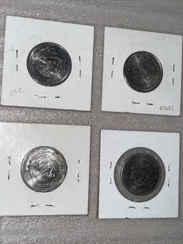 12 - Mexico 1 Peso Coin General Morelos KM#496 1984, 1985, 1986 1987 - Picture 7 of 8