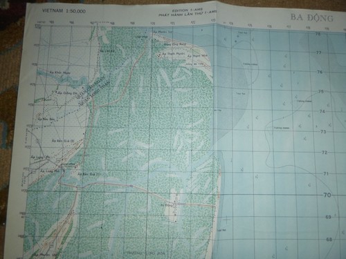 6328 III - SÜDCHINESISCHES MEER - KARTE 1966 - BA DONG - MACV-SOG - Vietnamkrieg - Bild 3 von 11