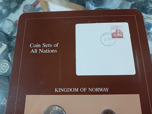 FRANKLIN MINT - Juegos de monedas de todas las naciones - REINO DE NORUEGA - Imagen 2 de 20