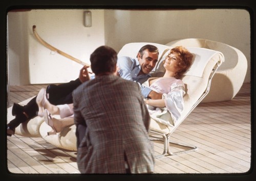 Diamonds are Forever Jill St John Sean Connery James Bond Vintage Transparency