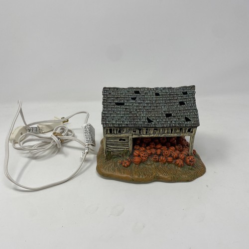 Lang & Wise Folk Village My First Halloween Pumpkin Shed Linda Stocks 1st Ed '97 - Picture 1 of 9