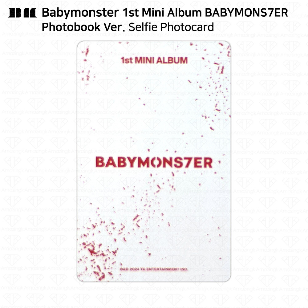 BABYMONSTER ベビモン ソウルコン フォトカード バルクパック　未開封 BABYMONSTER ベビモン ソウルコン フォトカード バルクパック