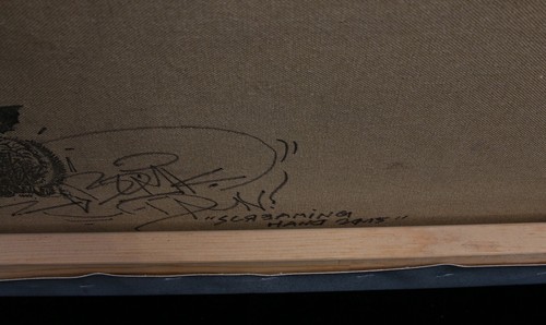 BOM-K Original signée + Sticker banksy,shepard fairey,martin whatson,snik,dmv - Imagen 13 de 14