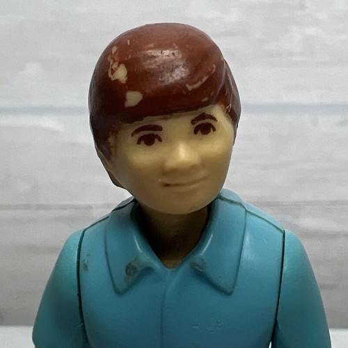 Vintage Fisher Price Adventure People #304 Safari BOY Johnny Blue Action Figure - Picture 3 of 9