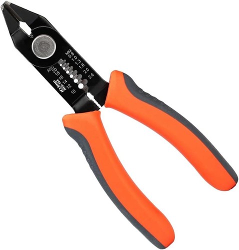 IWISS 5-en-1 Electricistas Alicates Pelacables Cortadores de Cable Prensado Herramienta de Mano - Imagen 23 de 28
