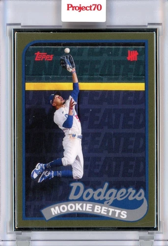 TOPPS PROJECT 70 - MOOKIE BETTS - UNDEFEATED AP 51/51 SILVER FRAME #132