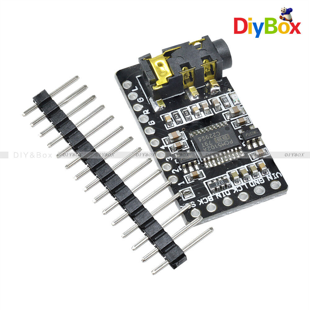 Interface I2S PCM5102 DAC Decoder GY-PCM5102 I2S Player Module For Raspberry Pi - Picture 5 of 7