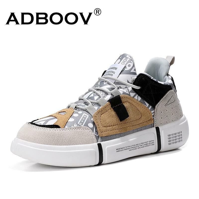 ADBOOV New 2019 Flat Sneakers Women Men Size 35-44 Leather + Canvas Chunky shoes ADBOOV New 2019 Flat Sneakers Women Men Size 35-44 Leather + Canvas Chunky shoes