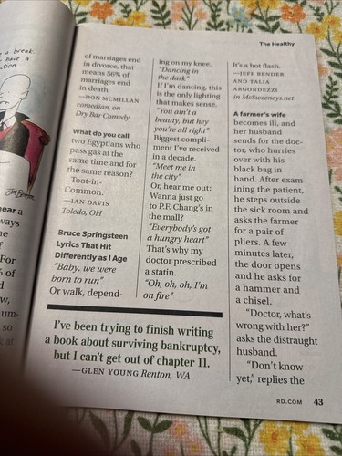 Reader’s Digest Magazine Large Print October 2023 Issue Nicest Places In America - Picture 7 of 8