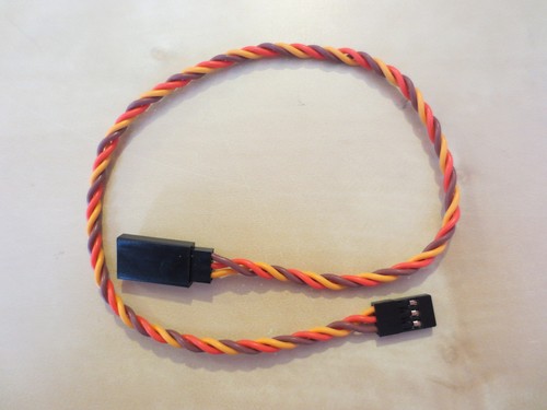Servoverlängerung Robbe Futaba Graupner JR 30cm 60cm 3x0,35mm² Servokabel Kabel - Bild 2 von 3