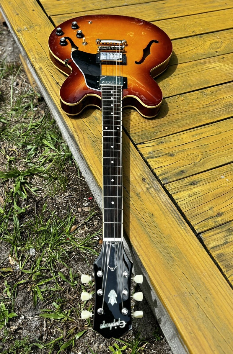 超美品 Epiphone Inspired by Gibson ES-335 Epiphone Inspired by Gibson ES-335 Figured (Blueberry Burst