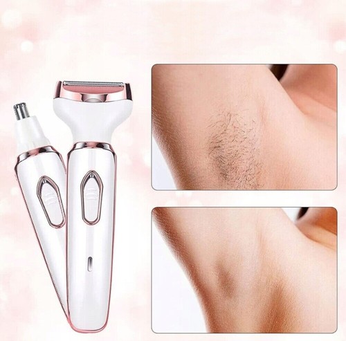 Elektrischer Intimrasierer für Damen 4 in 1 Elektrischer Damenrasierer Weiß - Bild 6 von 16