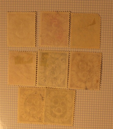 Germany 1951-52 Numeral & Post Horn Postage Stamp Set - Picture 2 of 2