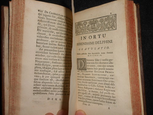 Caroli Poree e Societate Jesu Sacerdotis Orationes - 1735 - French/Christianity - Picture 7 of 9