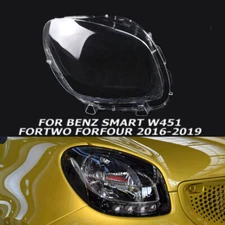 For Benz Smart 2016-2019 Replace Right Auto Parts Headlight Cover Lens Shell