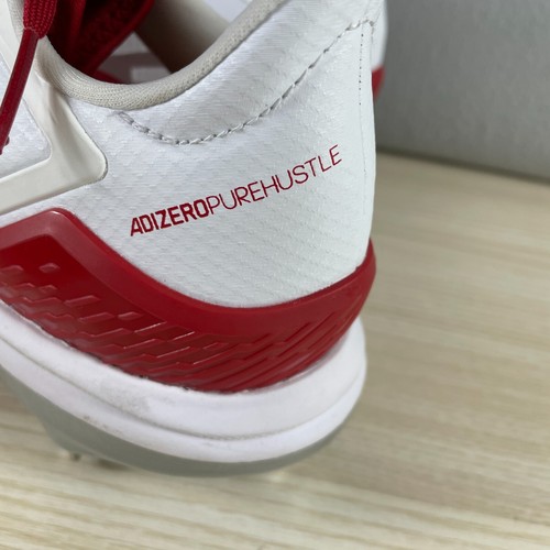 Adidas Adizero PureHustle 3 Elite MT Sneaker Damengröße 7,5 weiß Softballschuh - Bild 5 von 11