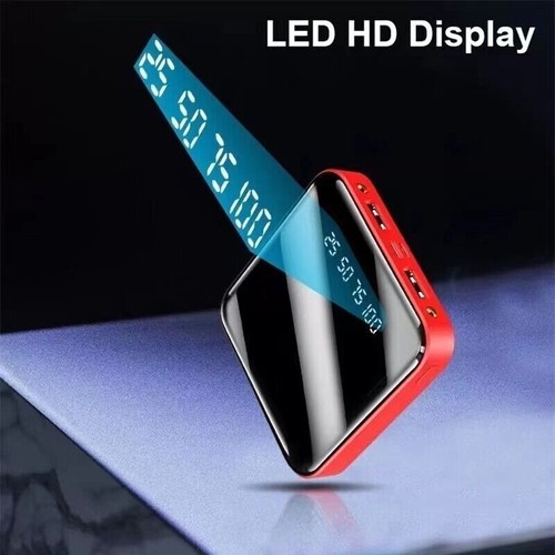 20000mAh Power Bank Fast Charging 2USB Portable External Battery Backup Charger - Afbeelding 7 van 14